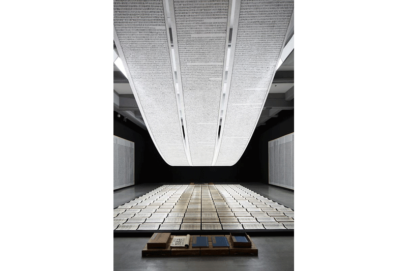 徐冰 回顧展 臺北市立美術館