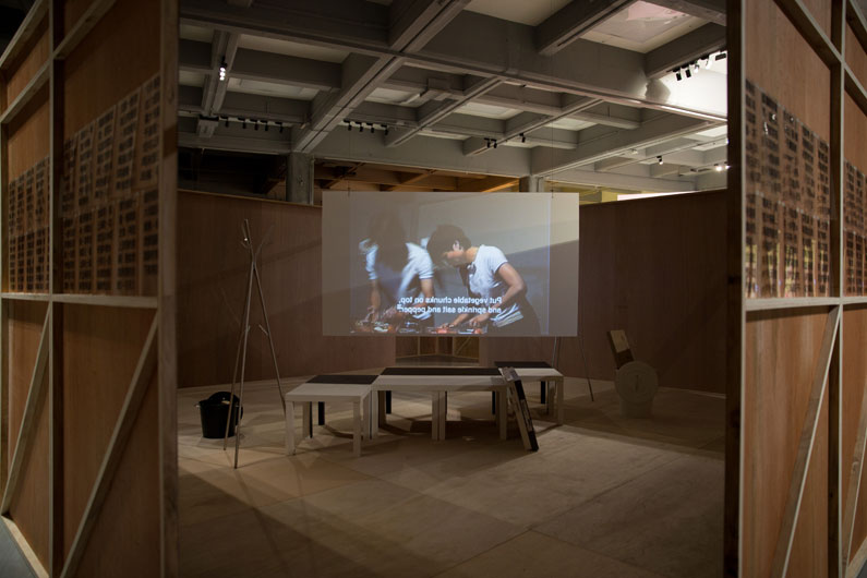 Huang Chen Tang & Tung Ning Hsieh  | Devenir performance + installation, 2015 的圖說