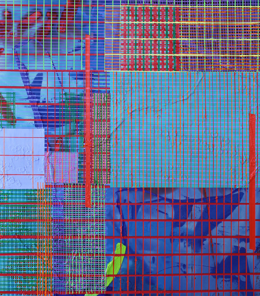 石川順恵  | 無常－杜鵑花 壓克力、畫布, 2014 217 x 190 cm 的圖說