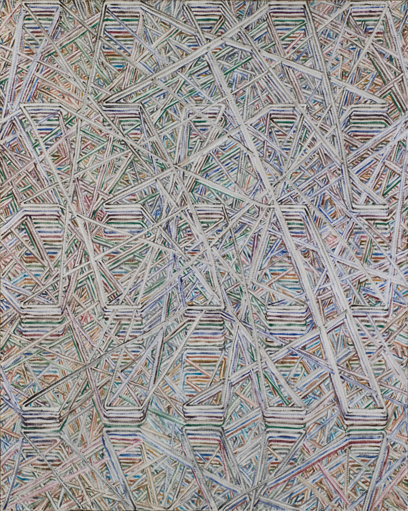 弗拉基米爾．可可利亞  | 樺樹 油彩、畫布, 2002 218 x 174 cm 的圖說
