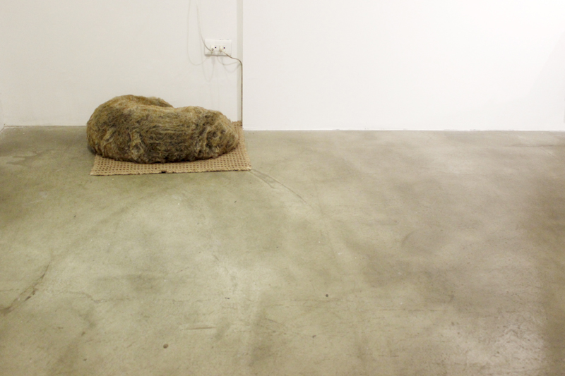 Chien-Chung Liao  | Dog FRP, artificial fur, machinery, 2016 24 × 64 × 48 cm 的圖說