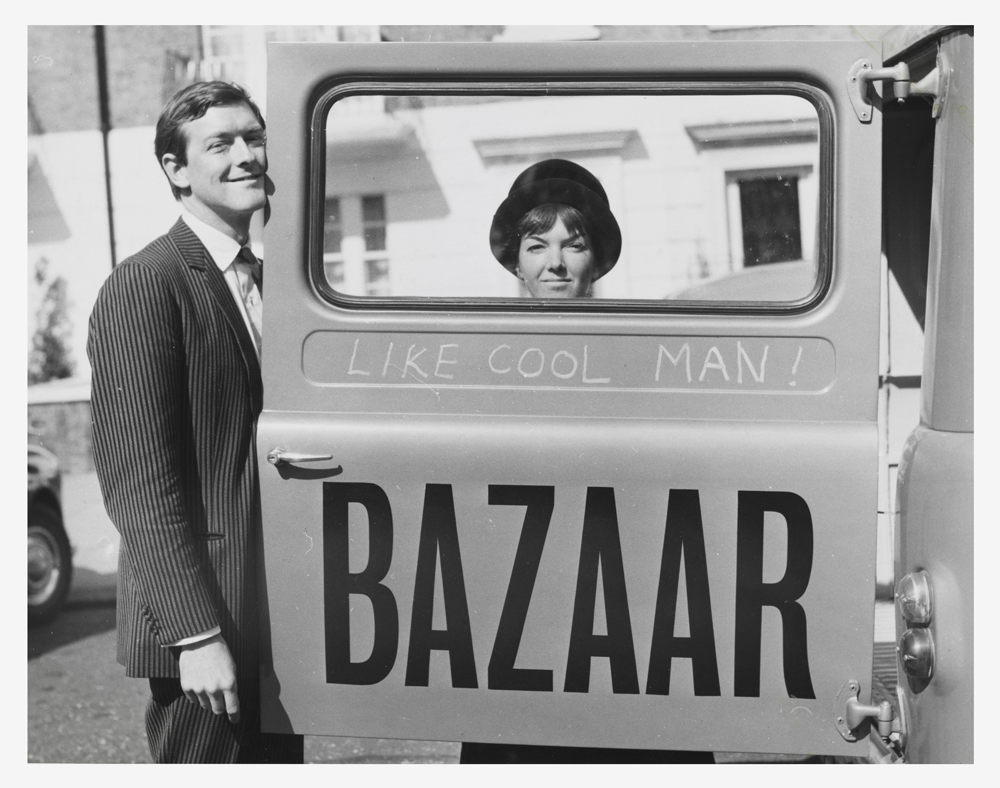 Mary Quant and Alexander Plunket Greene  1960    Courtesy of Terence Pepper Collection. © John Cowan Archive 的圖說